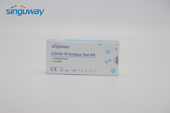 کیت خودآزمایی آنتی ژنی سریع حساس Singuway کیت تشخیص آنتی ژن کیفی RT PCR