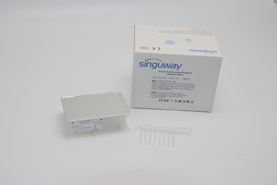 48 نمونه کیت استخراج dNA ویروسی اسید نوکلئیک روش مهره مغناطیسی ISO13485