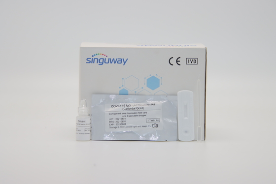 کیت تست آنتی بادی سریع Igg سواب خوراکی کیت خودآزمایی Igm OEM Singuway