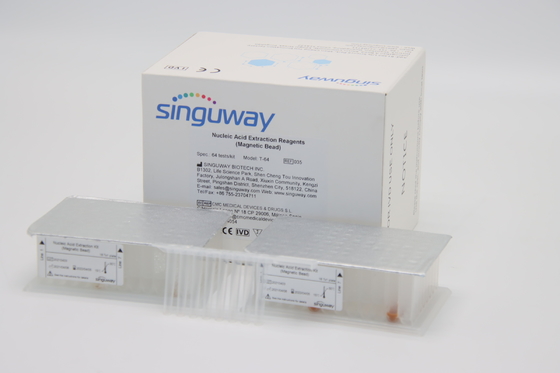 کیت استخراج DNA ویروسی سیستم بافر منحصر به فرد کیت جداسازی RNA با خلوص بالا پلاستیکی CE