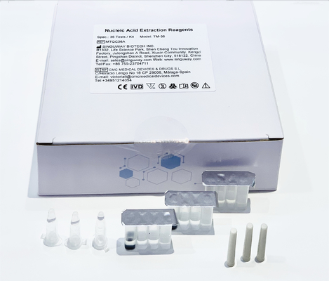 4 نمونه DNA RNA جداسازی کیت استخراج اسید نوکلئیک برای مینی استخراج کننده